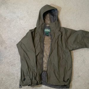 L.L.Bean lightweight rain coat